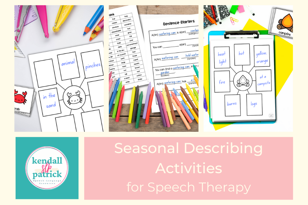 word finding tasks speech therapy