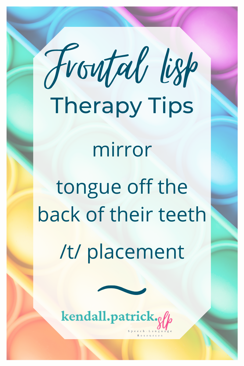 3 Of The Best Proven Strategies To Use In Speech Therapy Lisp Treatment Kendallpatrickslp 1412